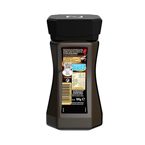 Nescafé Typ Espresso, Löslicher Kaffee, 100g Glas (6er