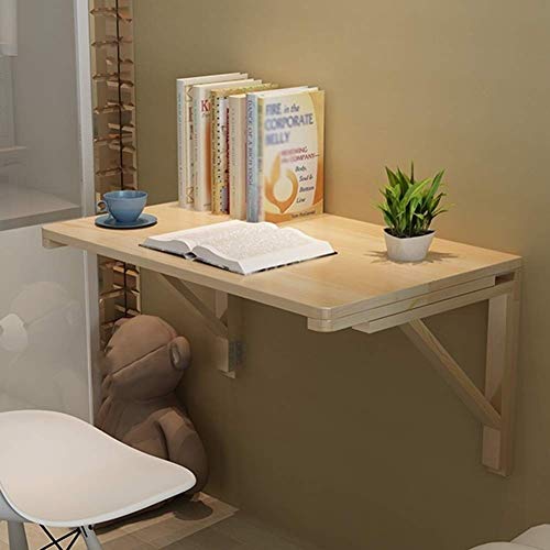Zryh Wandklapptisch Massivholz-Wandtisch Esstisch Klappbarer