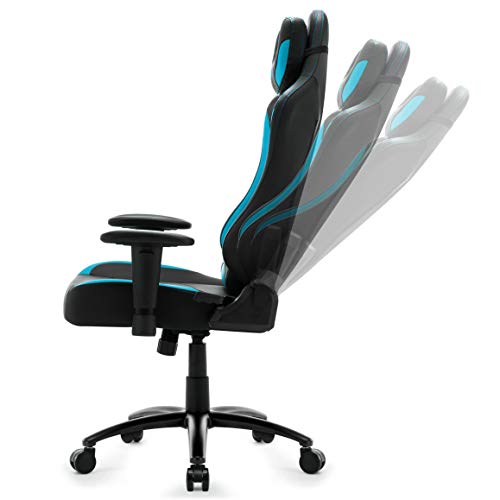 Amoiu Gamer Racing Stuhl, Ergonomischer Gaming Stuhl ...