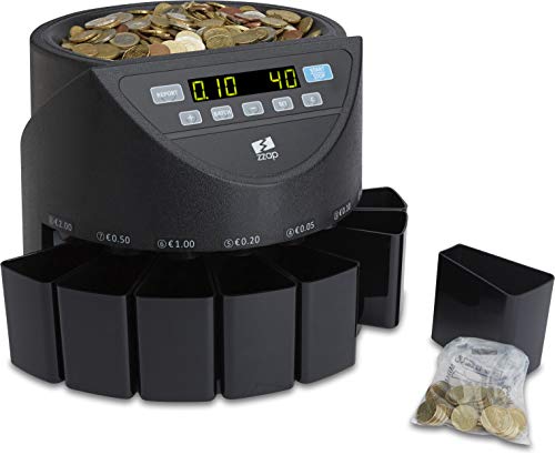 ZZap CS20 Automatischer EURO Münzzähler & sortierer
