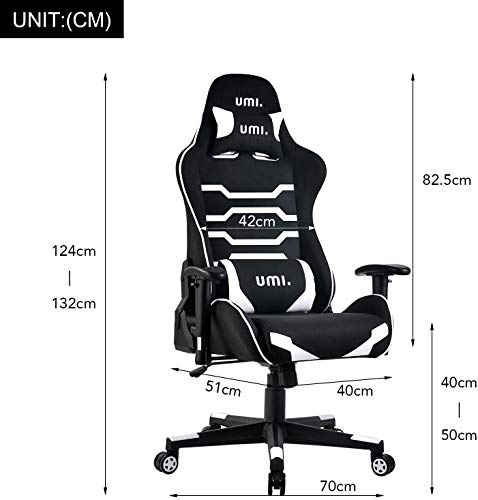 UMI Gaming Stuhl Bürostuhl Schreibtischstuhl ...