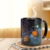 BESTonZON Thermoeffekt Tassen Farbwechsel Kaffeetasse Trinkbecher Geschenke 330ml Sternhimmel (Solar System) - 4