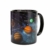BESTonZON Thermoeffekt Tassen Farbwechsel Kaffeetasse Trinkbecher Geschenke 330ml Sternhimmel (Solar System) - 1
