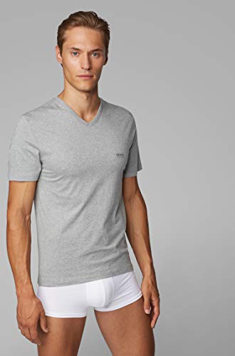 BOSS Hugo Herren T-Shirts Business Shirts V-Neck 50325389 6er Pack, Farbe:Mehrfarbig, Größe:XL, Artikel:-999 Mix - 2