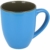 com-four® 4x Kaffeebecher in verschiedene Farben, 300 ml, Porzellan, Kaffeetasse, Kaffeepott (04 Stück - blau/grau/grün) - 6