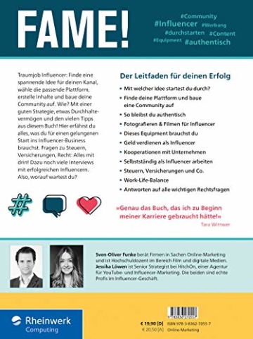 Fame!: Das Handbuch für Influencer. Der Leitfaden zum Erfolg: Baue Deine Community auf und verdiene Geld mit Deinem Content. Komplett in Farbe - 3