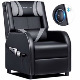 GTPLAYER Gaming Sessel Stuhl Single Wohnzimmer Sofa Recliner PU Leder
