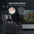 GTPLAYER Gaming Sessel Stuhl Single Wohnzimmer Sofa Recliner PU Leder Recliner Sitz Heimkino Sitz Rückenlehne Verstellbarer Drehsessel mit Lautsprecher grau - 7