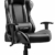 GTPLAYER Gaming Stuhl Bürostuhl Schreibtischstuhl Kunstleder Drehstuhl Chefsessel Höhenverstellbarer Gamer Stuhl Ergonomisches Design (Grau) - 1