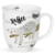 H:)PPY life 45180 Kaffeetasse mit Spruch Faultier, Geschenk-Tasse, Porzellan, 40 cl - 1