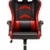 IntimaTe WM Heart Gaming Stuhl, Bürostuhl mit verstellbarem Kopfkissen und Lendenkissen, Ergonomischer Schreibtischstuhl, Racingstuhl Mir hoher Rückenlehne (Rot) - 2