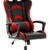 IntimaTe WM Heart Gaming Stuhl, Bürostuhl mit verstellbarem Kopfkissen und Lendenkissen, Ergonomischer Schreibtischstuhl, Racingstuhl Mir hoher Rückenlehne (Rot) - 1