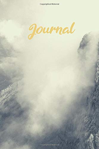 Journal: Berggipfel in Wolken Notizbuch I Bullet Journal I Dot Grip I DIN A5 I 120 Seiten I Tagebuch I Skizzenbuch I Reisebericht I Öko - 1