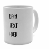 PhotoFancy Tasse mit Spruch selbst gestalten – Personalisierte Tasse mit Text beschriften (Weiß) - 1