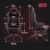 Play Haha Ergonomischer Gaming-Stuhl Racing-Stil Bürostuhl mit großer hoher Rückenlehne und gepolsterter Armlehne 666 rot - 5