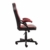 play haha Gaming-Stuhl im Renn-Stil, Büro-Drehstuhl, ergonomischer Konferenzstuhl mit Lendenwirbelstütze, PU-Leder mit verstellbarem Arbeitsstuhl, Gasdruckfeder, SGS-geprüft PH094 rot - 2