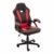 play haha Gaming-Stuhl im Renn-Stil, Büro-Drehstuhl, ergonomischer Konferenzstuhl mit Lendenwirbelstütze, PU-Leder mit verstellbarem Arbeitsstuhl, Gasdruckfeder, SGS-geprüft PH094 rot - 1