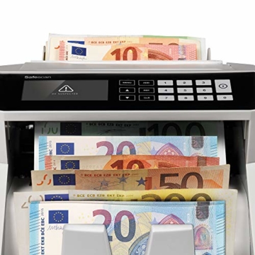 Safescan 2465-S - Banknotenzähler für gemischte Geldscheine, mit 7-facher Falschgeldprüfung - 3
