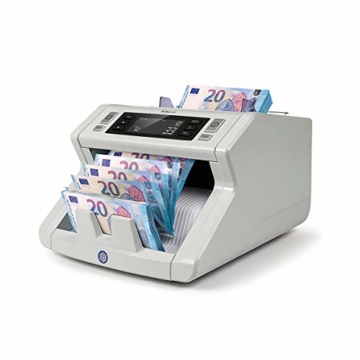 Safescan Automatischer Banknotenzähler - 3fache Falschgelderkennung, SAFESCAN 2250 - Banknotenzähler Geldzählmaschinen - 1