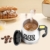 Selbstrührender Kaffeebecher,Richer-R Magnetischer mischender Becher selbstrührende Tasse,Elektrisch Edelstahl Kaffeebecher Thermobecher Tasse Self Stiring Mug für Kaffee/Tee/Schokoladen(Weiß) - 3