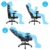 SONGMICS Gamingstuhl, Bürostuhl mit hoher Rückenlehne, Computerstuhl, Racing Chair, gepolsterter Sitz, Kopfstütze und Lendenkissen verstellbar, fürs Büro, Arbeitszimmer, schwarz-Tarnfarben RCG47BG - 2