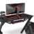 Ultradesk Action V2 - Gaming Tisch, Gamer Desk, Computertisch mit innovativem Design, Hohe Qualität, L: 110 cm, T: 59 cm, H: 75 cm - 6