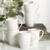 vivo by Villeroy & Boch Group - Basic White Kaffeetassen-Set, 6 tlg., 300 ml, Premium Porzellan, spülmaschinen-, mikrowellengeeignet, weiß - 2