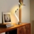 Albrillo Spiral LED Tischlampe aus Aluminium, Moderne Tischleuchte warmweiß mit 1.5 m Kabel Perfekt für Schlafzimmer Wohnzimmer - 6
