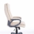 Bürostuhl XXL Bern Mit Kunstleder | Ergonomischer Bürosessel Mit Verstellbarer Sitzhöhe | Drehstuhl Mit Laufrollen, Farbe:Creme - 2