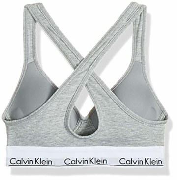 Calvin Klein Damen Bustier Bralette Lift BH, Grau (Grey Heather 020), M - 2