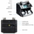 COSTWAY Geldzähler mit Echtheitprüfung, Banknotenzähler für Euro, Geldzählmaschine mit Update-Funktion, Geldscheinzähler mit LED-Display - 2