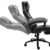 Delman XXL Gaming Stuhl Racing Stuhl Schreibtischstuhl Gaming Chair Drehstuhl Höhenverstellbar mit Fußstütze Fußablage mit Armlehnen Chefsessel Große Sitzfläche Dicke Polsterung 11 cm RS0019GY - 5