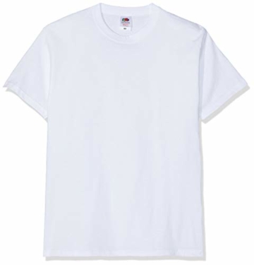 Fruit of the Loom Valueweight T-Shirt Weiss M - 1