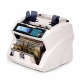 HEMFV Banknotenzähler, Bank Grade gemischter Stückelung Geld Zähler Maschine Cash Counter Bill Zähler und Bill Reader mit UV, MG, IR Counterfeit Detector - 1