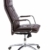hjh OFFICE 600924 Chefsessel Bürostuhl VILLA 20 Nappaleder Braun Büro-Sessel mit hoher Rückenlehne - 3