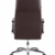 hjh OFFICE 600924 Chefsessel Bürostuhl VILLA 20 Nappaleder Braun Büro-Sessel mit hoher Rückenlehne - 9