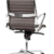 hjh OFFICE 720023 Profi Chefsessel PARIBA I Leder Braun Design-Stuhl Bürostuhl ergonomisch geformt, hohe Rückenlehne - 4