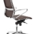 hjh OFFICE 720023 Profi Chefsessel PARIBA I Leder Braun Design-Stuhl Bürostuhl ergonomisch geformt, hohe Rückenlehne - 7