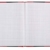 Idena 10148 - Kladde DIN A6, FSC-Mix, 96 Blatt, 70 g/m², kariert, Cover rot-schwarz, 1 Stück - 2