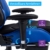 KCREAM Gaming Stuhl Gaming Sessel mit Fußstützen Ergonomisches Bürostuhl Höhenverstellbarer Computerstuhl PU-Kunstleder PC Stuhl Sportsitz (blau) - 6