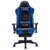 KCREAM Gaming Stuhl Gaming Sessel mit Fußstützen Ergonomisches Bürostuhl Höhenverstellbarer Computerstuhl PU-Kunstleder PC Stuhl Sportsitz (blau) - 1