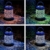 Lunartec Windlicht: Solar-Laterne mit LEDs in RGB & Weiß und Dämmerungssensor, IP44 (Lampen Garten) - 7