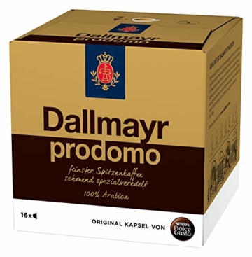NESCAFÉ Dolce Gusto Dallmayr Prodomo | 48 Kaffeekapseln | Spitzenqualität für einen vollaromatischen Geschmack | 100% Arabica-Bohnen | Aromaversiegelte Kapseln | 3er Pack (3 x 16 Kapseln) - 4