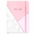 Notizbuch A5, Liniert Notizbuch mit 144 Seiten, Hardcover Journal mit cremefarbenem Papier, Innentasche, 21,5 x 14,5 cm Pink - 1