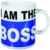 Out of the blue 78/8179 XL-Porzellan-Becher, I am the Boss, circa 13 x 11 cm - 1