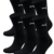 Puma Unisex Sportsocken Cush Crew 6er Pack, schwarz (Black), Gr. 43-46, 251021001200043 - 2