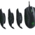 Razer Naga Trinity - Modulare Gaming Maus für MMO, MOBA oder FPS Games mit austauschbaren Seitenteilen (Optischer 5G-Sensor, 19 + 1 programmierbare Tasten) - 12