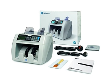 Safescan 112-0390 Automatischer Banknotenzähler mit UV Falschgelderkennung, grau - 6