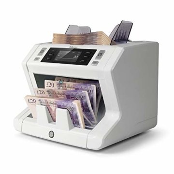Safescan 2610 - High-Speed Banknotenzähler für sortierte Geldscheine, mit 2-facher Falschgeldprüfung - 6