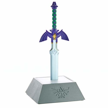 The Legend of Zelda Lampe Master Sword silbergrau, Schaft mehrfarbig, Batterie- oder USB Betrieb, im Geschenkkarton. - 4